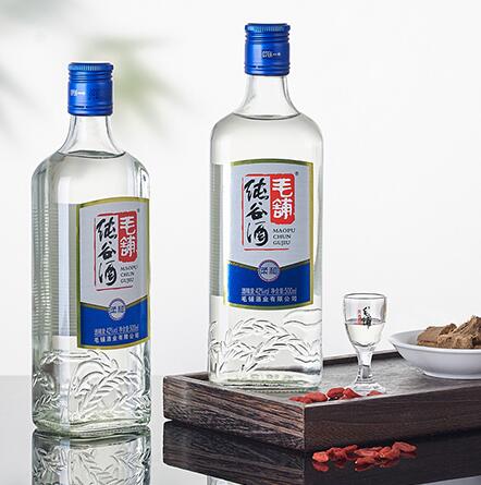 42度 毛铺纯谷酒 500mL*12瓶 箱装 配制酒